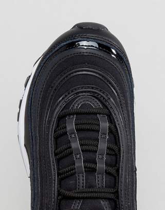 Nike Air Max 97 Premium Trainers In Black