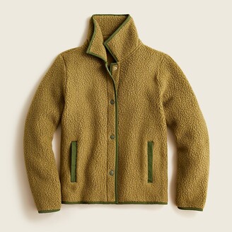 J.Crew Polartec® fleece snap-front jacket - ShopStyle
