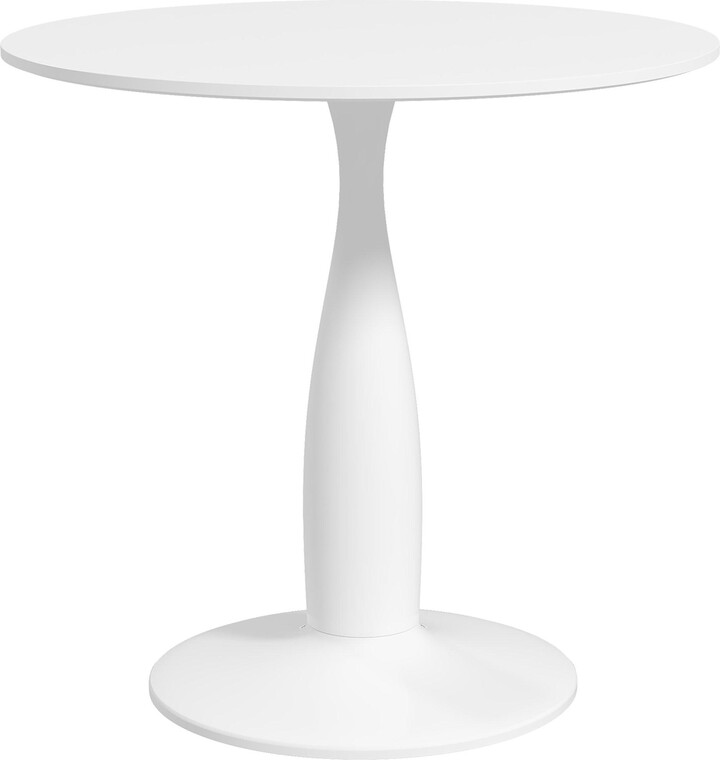 Round Dining Table Modern Kitchen Table with Steel Base ShopStyle