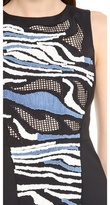 Thumbnail for your product : Tibi Baja Embroidery Open Back Dress