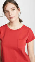 Thumbnail for your product : Pam & Gela Crop Pocket Crew Tee