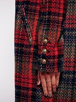 Thumbnail for your product : Free People Plaid Cacoon Wool Coat
