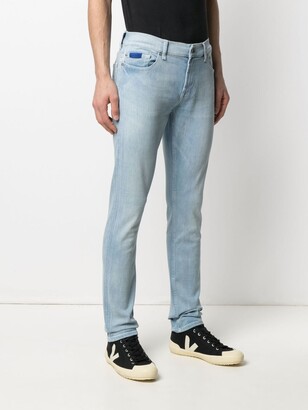 7 For All Mankind Stonewashed Slim-Fit Jeans