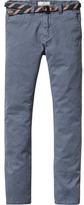 Thumbnail for your product : Scotch & Soda Belted Garment Dyed Chinos | Regular Slim Fit