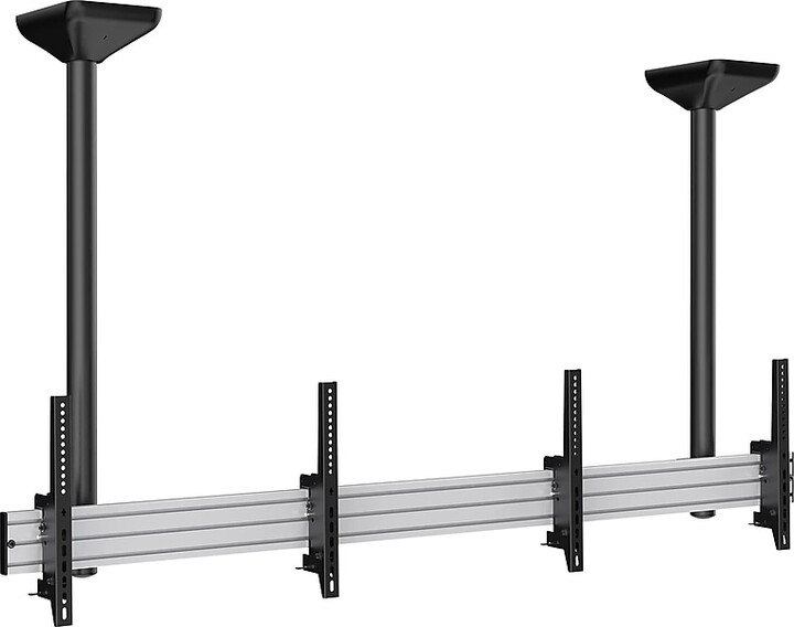 Mount-it Mount-It! Tilt Ceiling Dual TV Mount for 2 LCD Displays: Screen Size: 45" to 55", 110 lbs. Max. (MI-512B)