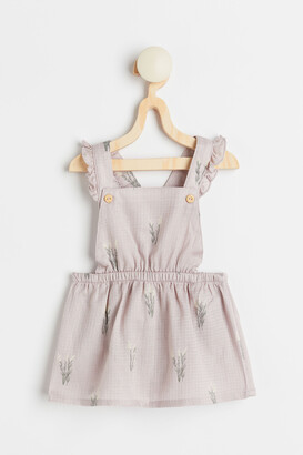 H&M Cotton dungaree dress