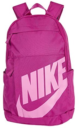black and pink nike backpack