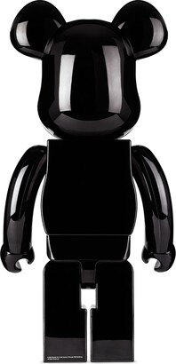 MEDICOM TOY - BE@RBRICK Rolling Stones CHROME 1000％ Medicom Bearbrick 1000% The Rolling Stones Logo Black Chrome