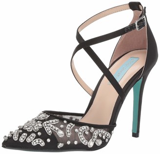 blue by betsey johnson bryn pumps