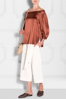 Thumbnail for your product : Tibi Off Shoulder Silk Top