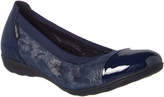 Thumbnail for your product : Mephisto Elettra Suede & Patent Leather Flat