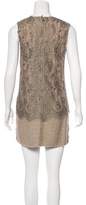 Thumbnail for your product : Dolce & Gabbana Silk Lace Shift Dress