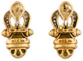 Thumbnail for your product : David Yurman Diamond Buckle Earrings