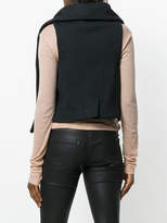 Thumbnail for your product : Ann Demeulemeester draped waistcoat