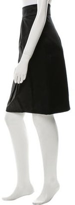 Martin Grant Knee-Length Silk Skirt w/ Tags