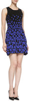 Thumbnail for your product : Shoshanna Sleeveless Leopard-Print Fit & Flare Dress