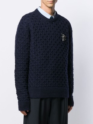 Raf Simons Butterfly Charm Sweater