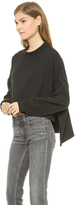 Thumbnail for your product : OAK Cropped Crew Neck Sweatshirt