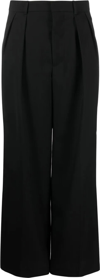 Wardrobe NYC Pleated Wide-Leg Trousers