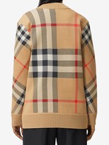 Thumbnail for your product : Burberry Vintage Check V-neck cardigan