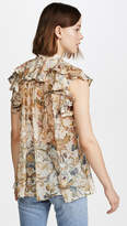 Thumbnail for your product : Zimmermann Painted Heart Cascade Tank