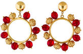 Thumbnail for your product : Dolce & Gabbana Beaded Hoop Earrings