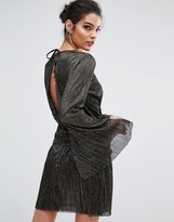 Thumbnail for your product : Bec & Bridge Glitter Rain Long Sleeve Dress