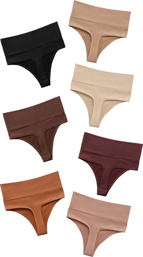 DEANGELMON Women String Bikini Panties Seamless Underwear Microfiber No  Show Inv