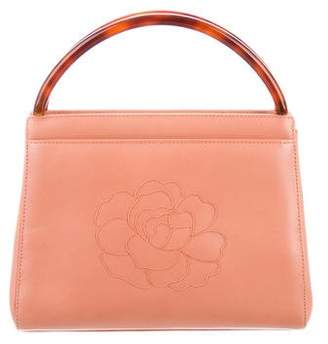 Chanel Vintage Camellia Handle Bag