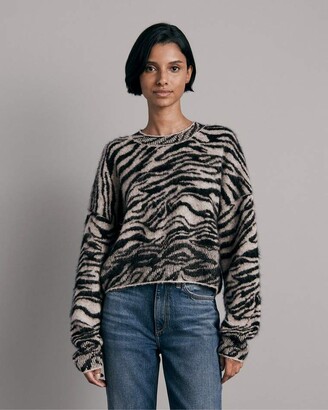 Tiger Print Sweater | Shop The Largest Collection | ShopStyle