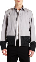 Thumbnail for your product : Jil Sander Colorblock Zip Front Jacket