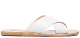 Thumbnail for your product : Ancient Greek Sandals White Thais Leather Sandals