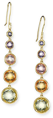 Ippolita Rock Candy Semi-Precious Multi-Stone & 18K Yellow Gold Lollitini Drop Earrings