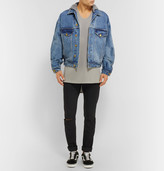 Thumbnail for your product : Fear Of God Jersey-Lined Selvedge Denim Hooded Jacket