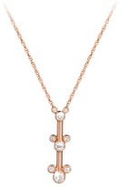 Thumbnail for your product : Disney Diamond Mickey Mouse Three Icon Necklace 14K