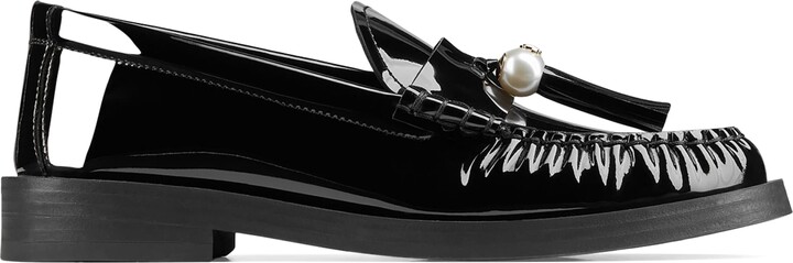 Jimmy Choo Patent Leather Addie Loafers