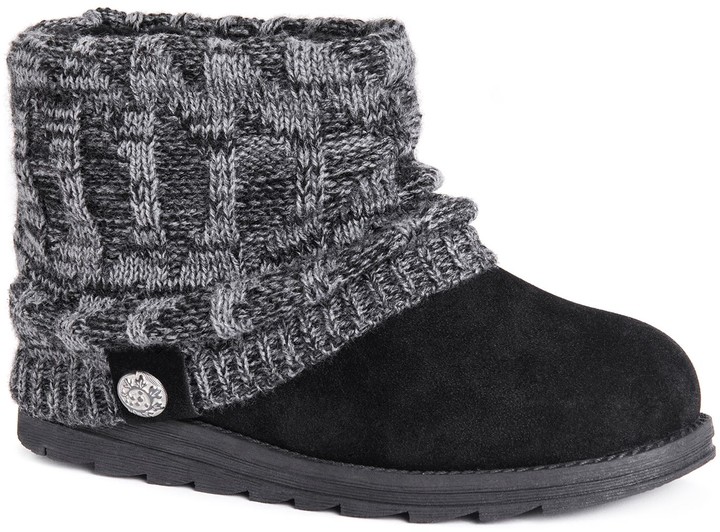 muk luks patti women's water resistant winter boots