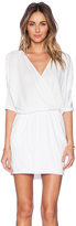 Thumbnail for your product : Bobi Modal Jersey Wrap Dress