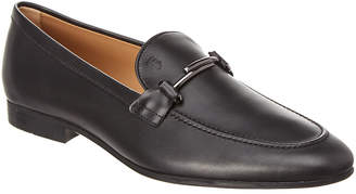 Tod's TodS Double T Leather Moccasin