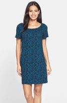Thumbnail for your product : Plenty by Tracy Reese 'Franca' Floral Jacquard Knit Shift Dress