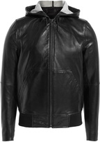 Thumbnail for your product : Marc by Marc Jacobs Hooded Leather Jacket