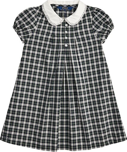 Polo Ralph Lauren Short Sleeve Tartan Dress