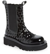 Thumbnail for your product : Jeffrey Campbell Tanked Perforated Chelsea Boot