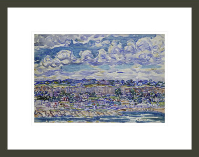 1000Museums St. Malo by Maurice Brazil Prendergast -Framed Giclee Print