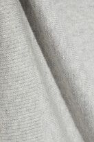 Thumbnail for your product : Current/Elliott The Suns Out Tie-front Cotton And Cashmere-blend Mini Dress