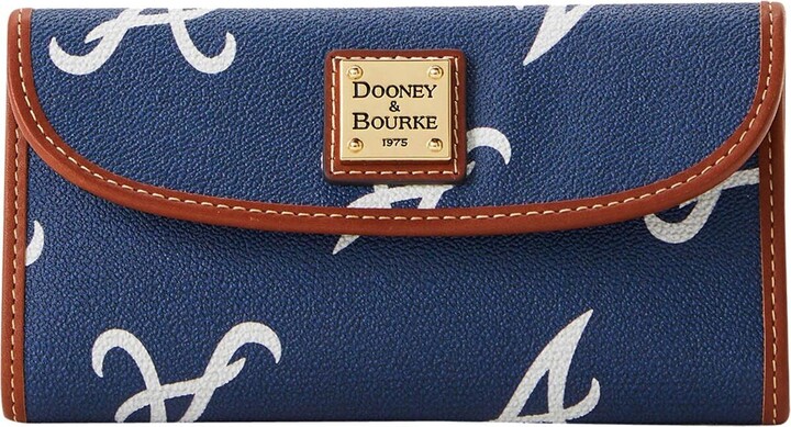 Dooney & Bourke Boston Red Sox Sporty Monogram Continental Clutch in Blue