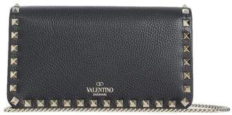 Valentino Chain Strap Studs Pouch