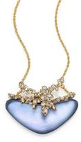 Thumbnail for your product : Alexis Bittar Imperial Lucite & Crystal Two-Tier Lace Pendant Necklace