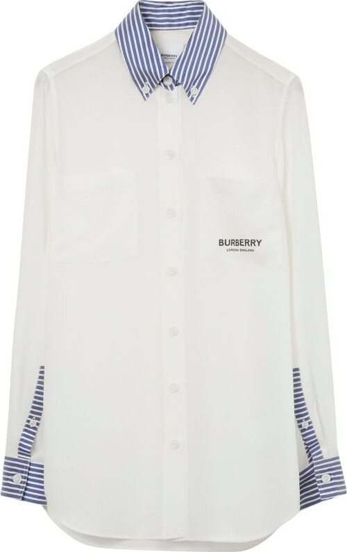 Burberry Stripe Top | ShopStyle