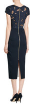 Thumbnail for your product : Roland Mouret Gibson Dress with Sheer Inserts